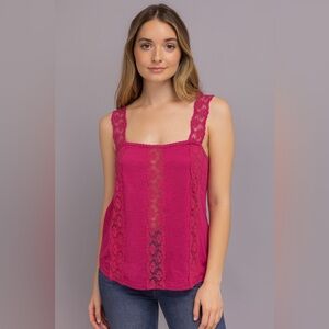 NWT Denim & Supply pink tank top